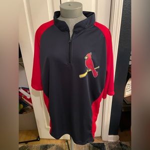 COPY - St.Louis Cardinals 1/4 zipup pullover